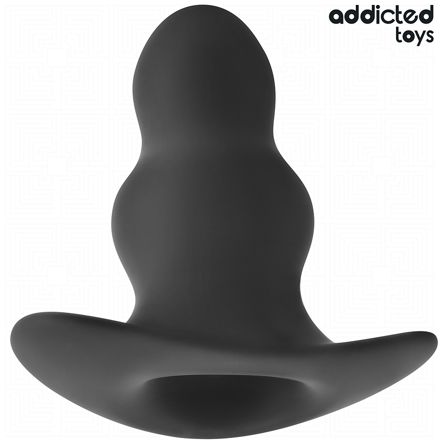 ADDICTED TOYS - HOLLOW ANAL PLUG SILICONE SIZE L 11.1 CM 2