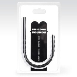ALL BLACK - 6/8 MM SILICONE URETHRAL PROBE 2