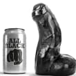 ALL BLACK – REALISTIC DONG BLACK 17 CM