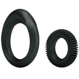 BAILE - KIT 2 SILICONE RINGS RING MANHOOD 2