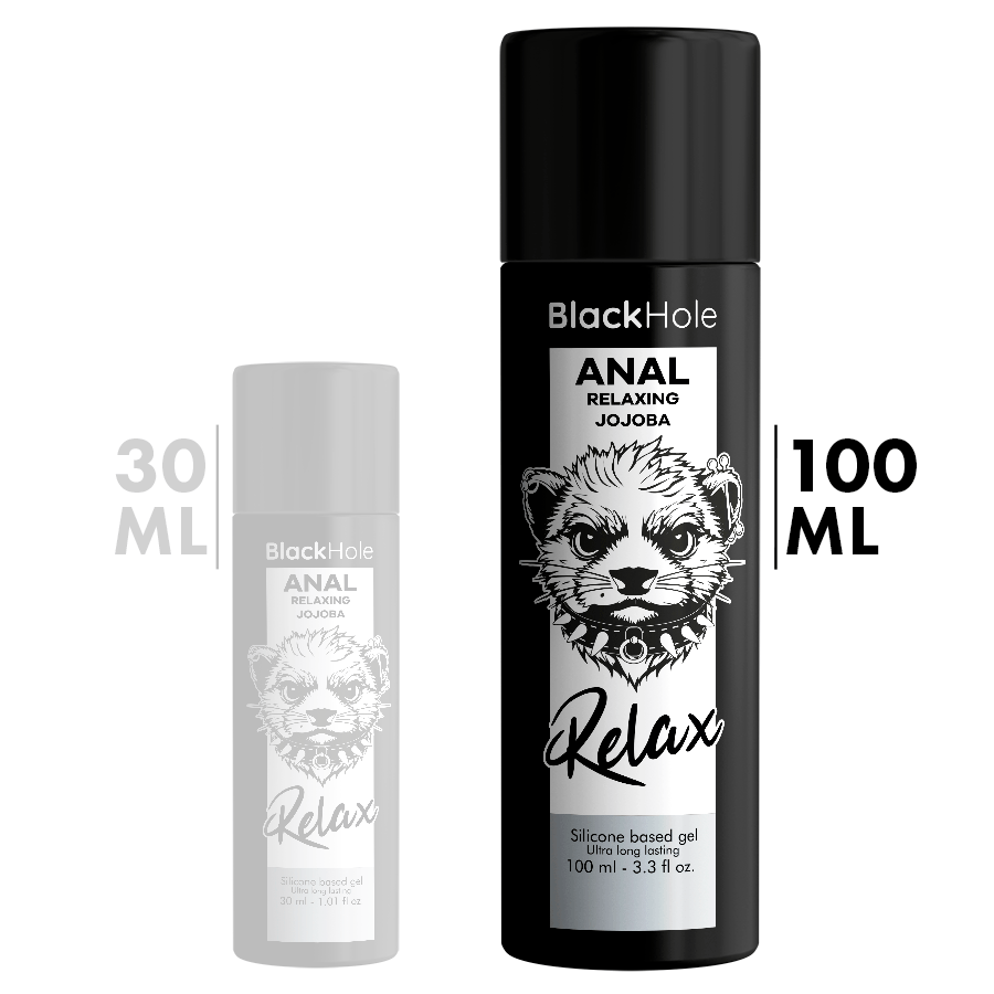 BLACK HOLE - ANAL RELAXING JOJOBA RELAX SILICONE BASE 100 ML 2