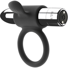 BLACK&SILVER - CAMERON RECHARGEABLE RING SILVER 2