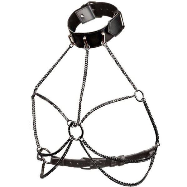 CALEXOTICS - EUPHORIA MULTI CHAIN COLLAR HARNESS 4