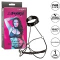 CALEXOTICS - EUPHORIA PLUS SIZE MULTI CHAIN COLLAR HARNESS 2