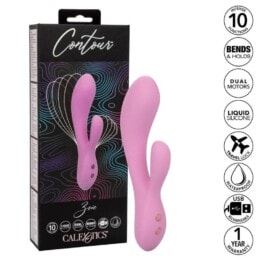 CALIFORNIA EXOTICS - CONTOUR ZOIE PINK 2
