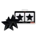 COQUETTE CHIC DESIRE - BLACK STARS NIPPLE COVERS 2