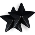 COQUETTE CHIC DESIRE - BLACK STARS NIPPLE COVERS 3