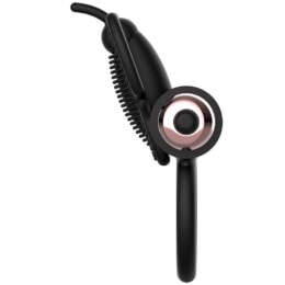 COQUETTE TOYS - COCK RING BUTTERFLY WITH VIBRATOR BLACK/ GOLD 2