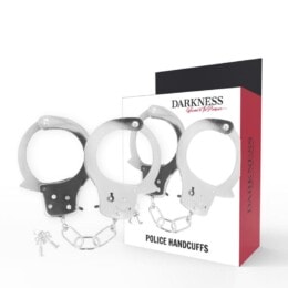 DARKNESS - METAL HANDCUFFS WITH KEYS 2