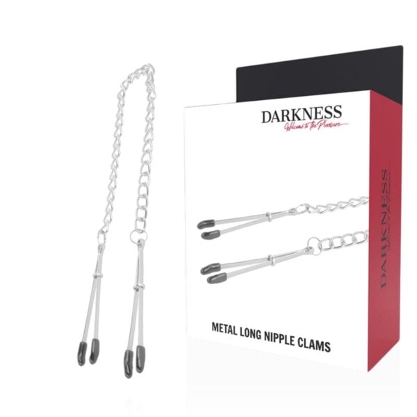 DARKNESS - ADJUSTABLE METAL NIPPLE Clamps 2