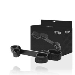 FETISH SUBMISSIVE - BONDAGE SPREADER BAR WITH NOPRENE LINING 2