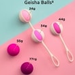 G-VIBE – SET 5 GEISHA BALLS3 PINK 2