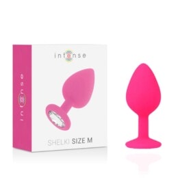 INTENSE - SHELKI M ANAL PLUG FUCHSIA 2