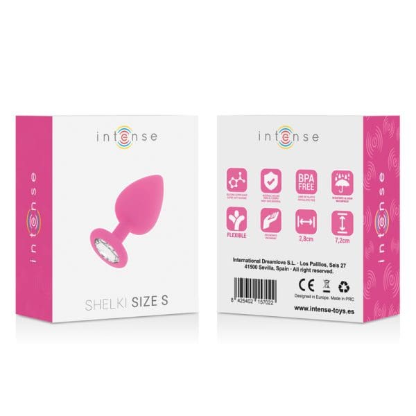 INTENSE - SHELKI S PLUG ANAL FUCHSIA 6