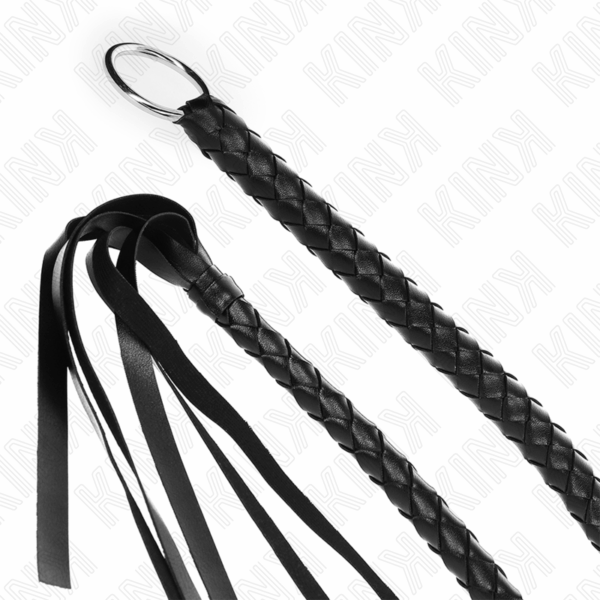 KINK - SNAKE WHIP WITH BLACK HAND RING 65 CM 4