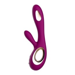LELO - SORAYA WAVE VIBRATOR RABBIT PURPLE 2
