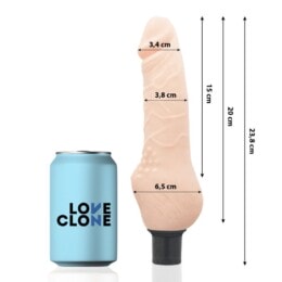LOVECLONE - DAVEN SELF LUBRICATION REALISTIC 23.8 CM