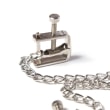 OHMAMA FETISH – METAL SCREW CLAMPS WITH CHAIN 3