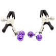 OHMAMA FETISH – NIPPLE Clamps WITH LILAC BELL