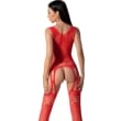 PASSION – BS099 RED BODYSTOCKING ONE SIZE 2