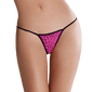 PASSION - EROTIC LINE FUCHSIA THONG ONE SIZE