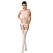 PASSION – WOMAN BS047 WHITE BODYSTOCKING ONE SIZE