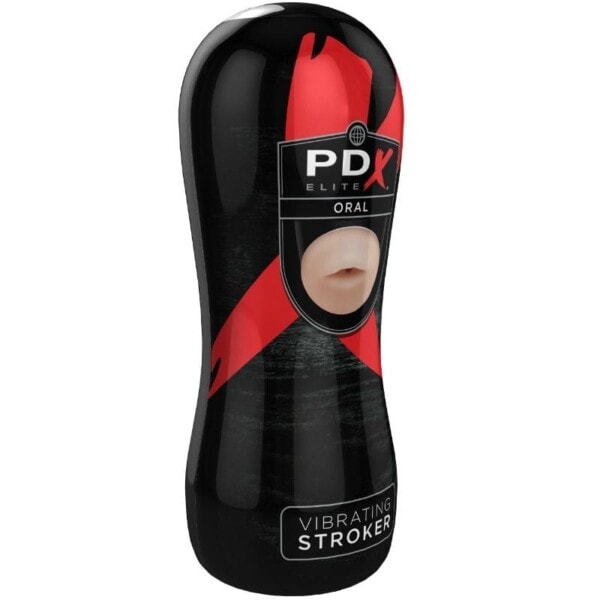 PDX ELITE - VIBRATING ORAL STROKER 2