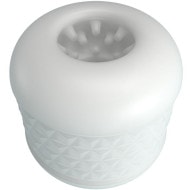 PRETTY LOVE - CRYSTLE MALE MASTURBATOR WHITE