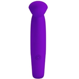 PRETTY LOVE - GORGON PURPLE RECHARGEABLE FINGER VIBRATOR 2