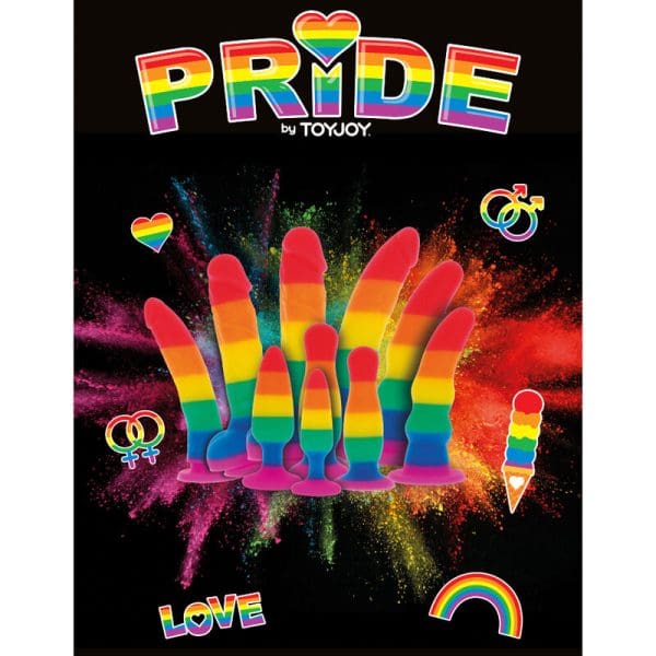 PRIDE - LGBT FLAG PLUG HUNK 10.5 CM 3