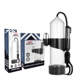 PUMP ADDICTED - RX5 TRANSPARENT VIBRATOR 2