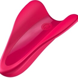 SATISFYER - HIGH FLY FINGER VIBRATOR FUCHSIA 2