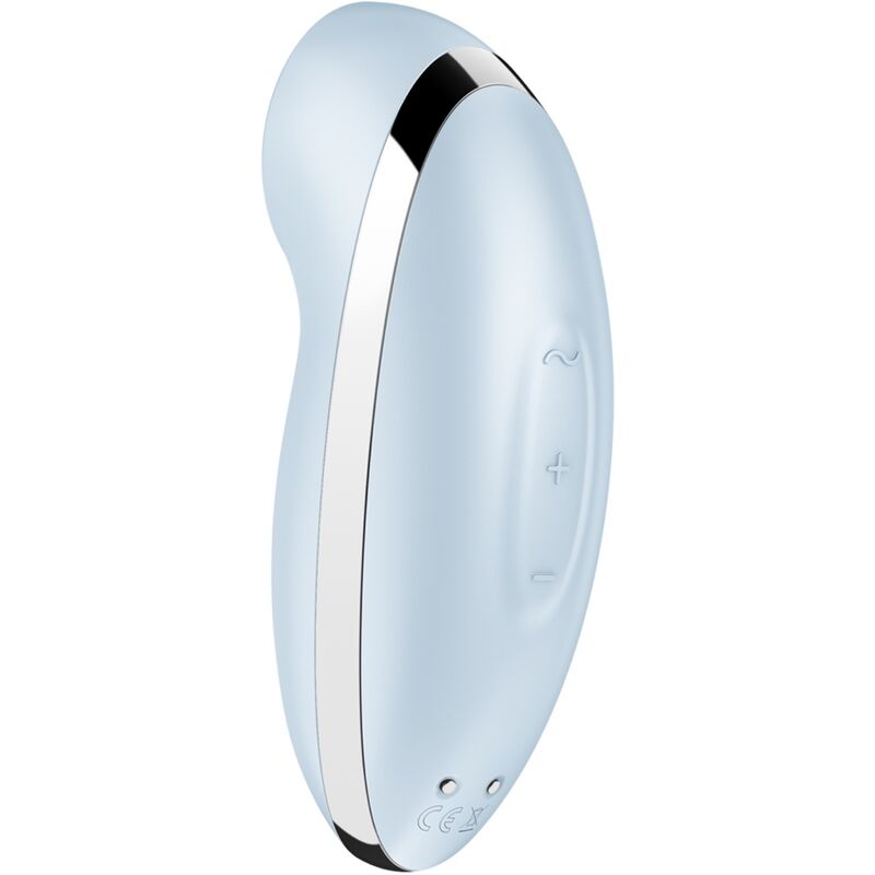 SATISFYER - TAP & CLIMAX 2 VIBRATOR & STIMULATOR BLUE 4