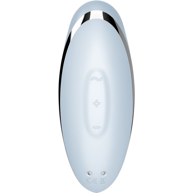 SATISFYER - TAP & CLIMAX 2 VIBRATOR & STIMULATOR BLUE 6