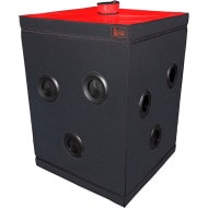 SECRET DOME - KINK CLUB CABIN SCANDALE BLACK & RED