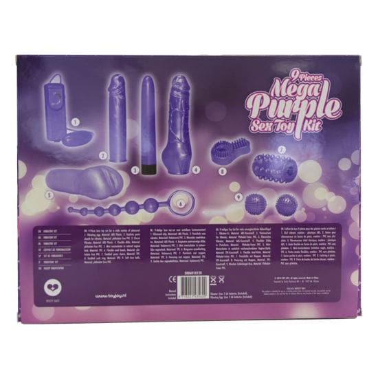 TOYJOY - JUST FOR YOU MEGA PURPLE SEX TOY KIT 3