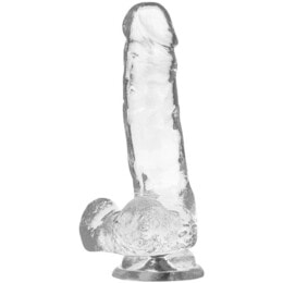 X RAY - CLEAR COCK WITH BALLS 18.5 CM X 3.8 CM 2