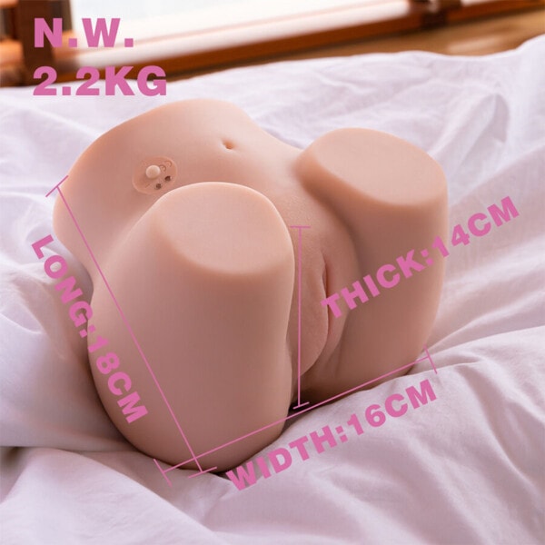 XISE - CONNIE BACK MASTURBATOR VAGINA AND ANUS REALISTIC MULTIPOSITION WITH VIBRATION 2