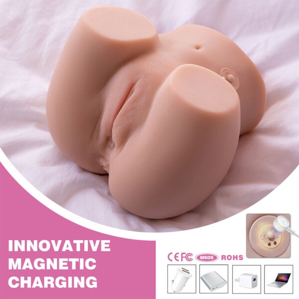 XISE - CONNIE BACK MASTURBATOR VAGINA AND ANUS REALISTIC MULTIPOSITION WITH VIBRATION 5