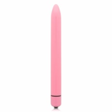 Glossy Slim Vibrator Pink 1