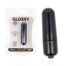 Glossy Small Bullet Vibe Black